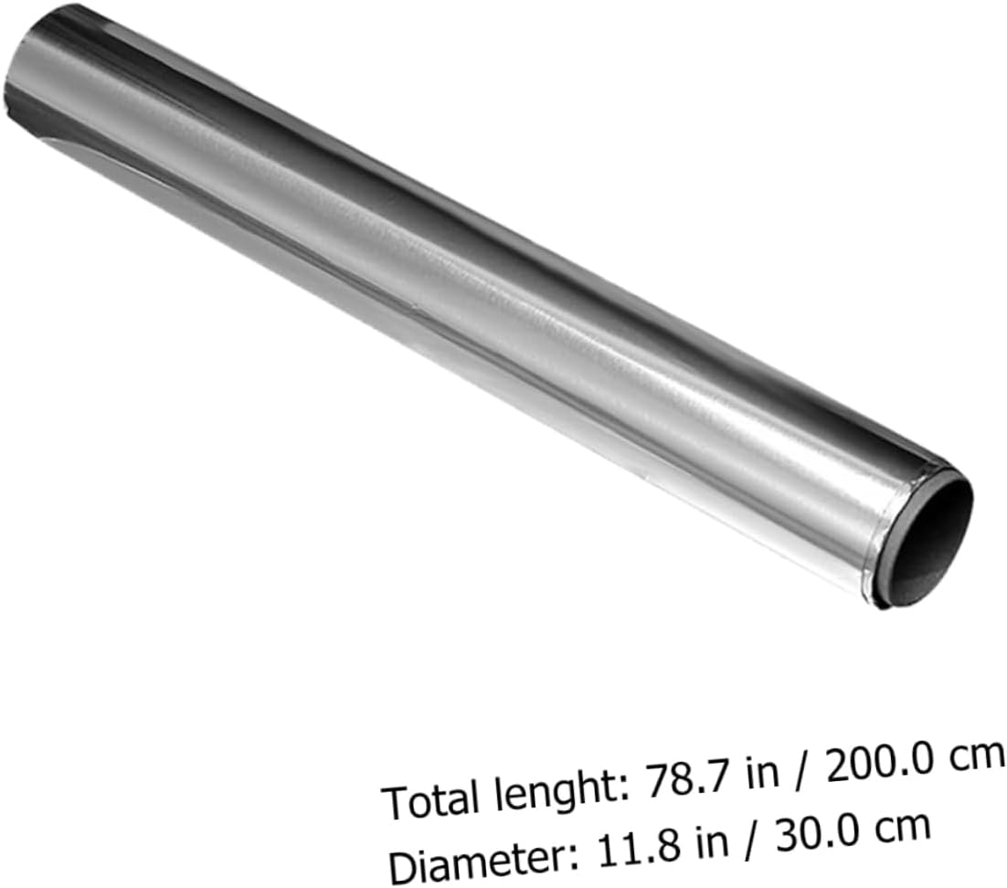 4rolls Wide Aluminum Foil Nonstick Kitchen Foil Long for Baking Bbq Cooking Household image 2