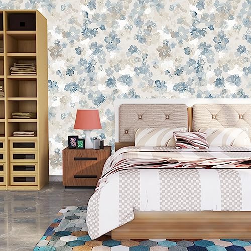 Image of Silver Sage Texture Self Adhesive Wallpaper Peel & Stick, Waterproof, Scratch Resistant 41cm x 244cm
