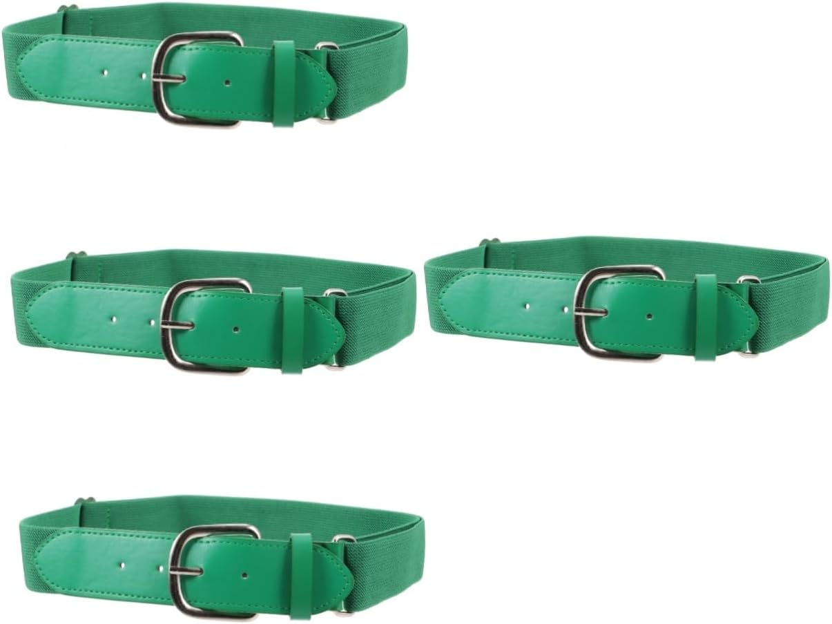 Mikikit Stretch Elastic Waistband Elastic Belt Baseball Belt Men's Belt Waist Belt Men Belts Baseball Pants Belt