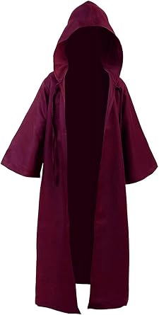GOLDSTITCH Hooded Robe Cloak Knight Fancy Cool Cosplay Costume