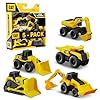 Cat Construction Little Machines 5 Pack – Great Cake Toppers