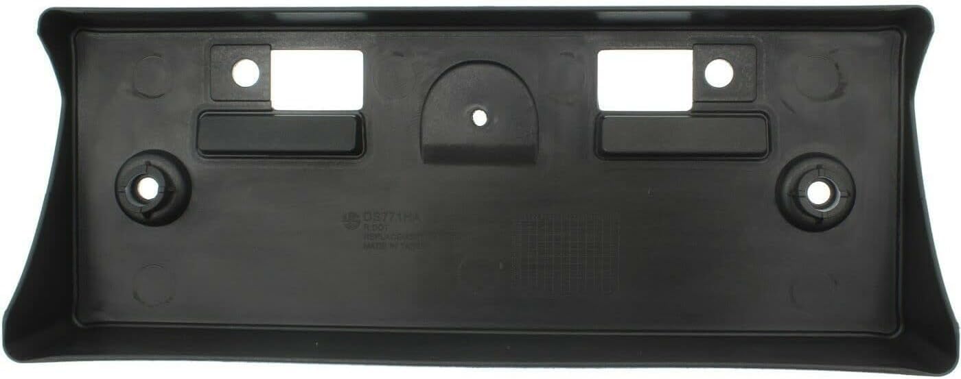 I-Match Auto Parts Front License Plate Bracket Tag Holder, Black Textured Replacement for 2017-2020 Nissan Armada 962105ZW0A NI1068144