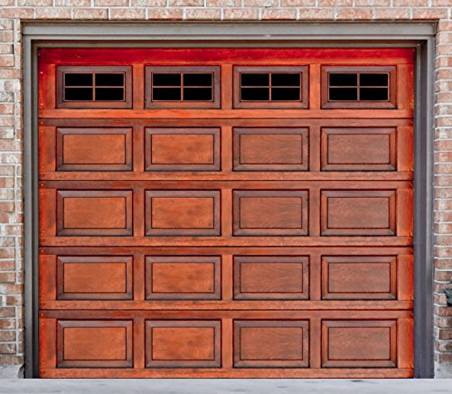 Decorative Faux Vinyl Garage Door Windows (1 Car Garage)