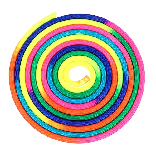 Cuerda de Gimnasia rítmica, Cuerda de Gimnasia Cuerda de Entrenamiento Cuerdas de Fitness Equipo de Gimnasia cuerda para saltar para Entrenamiento de Artes de Ejercicio