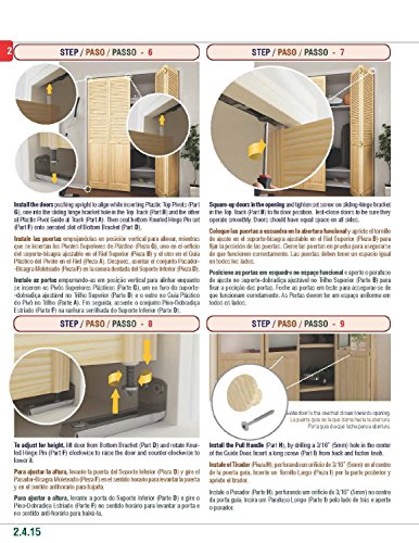 Closet Door, Bi-Fold, Louver Louver Plantation Primed White (32X80) #TOP5