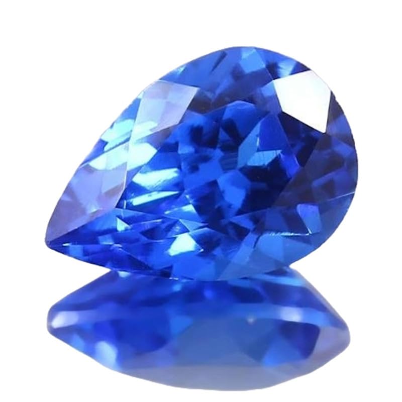 Saphir bleu naturel poire résoudra vos pannes d'inspiration en bricolage