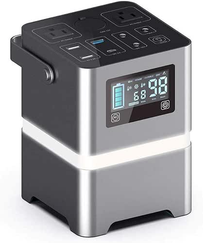 JAY-LONG 200W Portable Power Station, Pure Sine Wave 2 AC