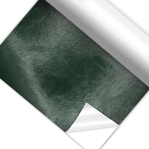 Ruban adhésif de réparation cuir vert foncé pour intérieur et voiture