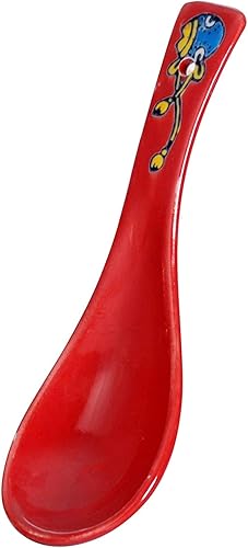 Miniatura 5 de Happy Sales HSKM-RDCAT6 - Tazón de fideos de arroz Kamameshi japonés estilo vintage con tapa de bambú, palillos salvamanteles y cuchara de