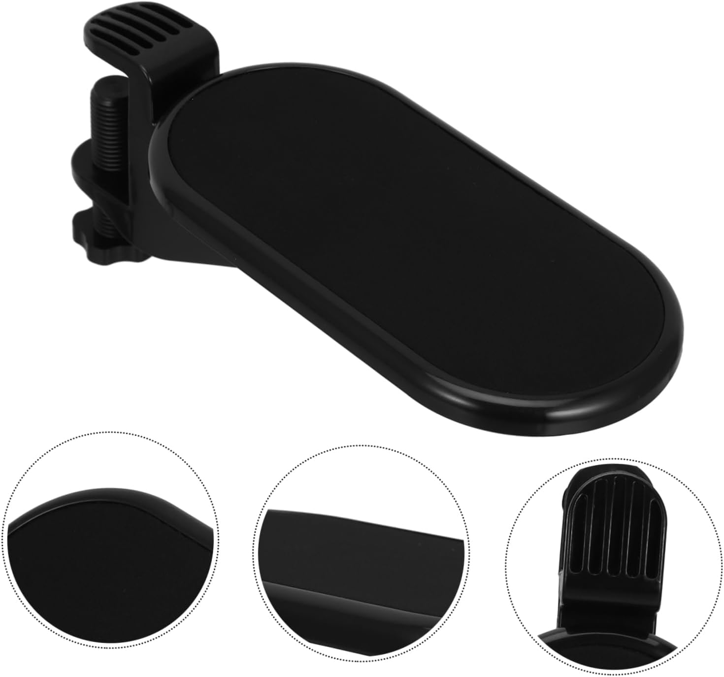 Angoily 4pcs Computer Arm Rest Rotating Design for Office Desk Ergonomic Arm Support for Elbow and Wrist Comfort Easy Installation
