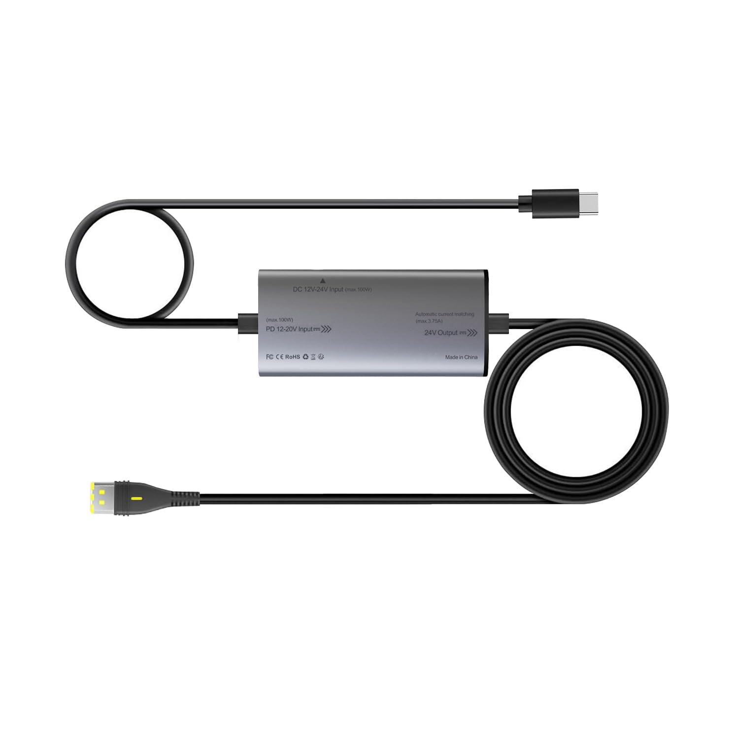 STAIGO USB-C AirMini PD kabel zasilający do AirSense 11/S11/Airmini/AutoSet/Elite/CPAP AirSense 11 przetwornik prądu stałego