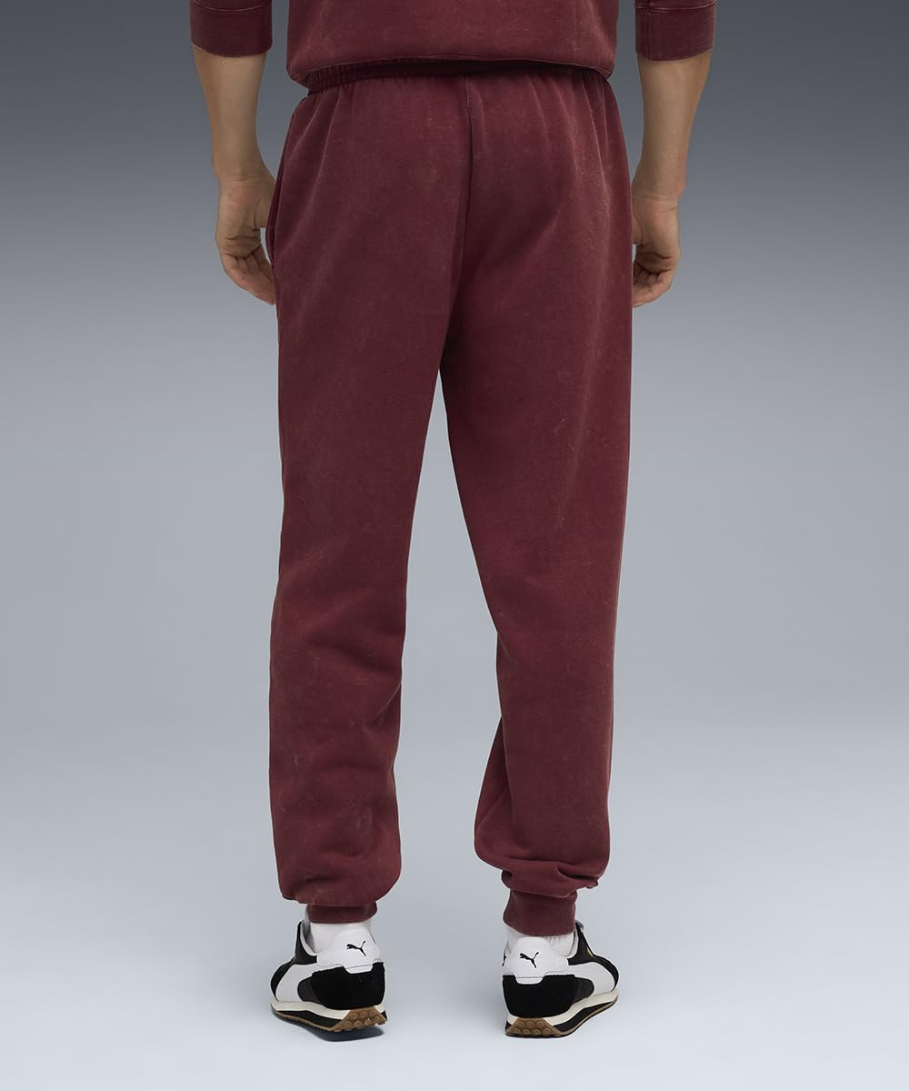 PUMA Pantaloni della Tuta Essentials Elevated dal Taglio Morbido da Uomo