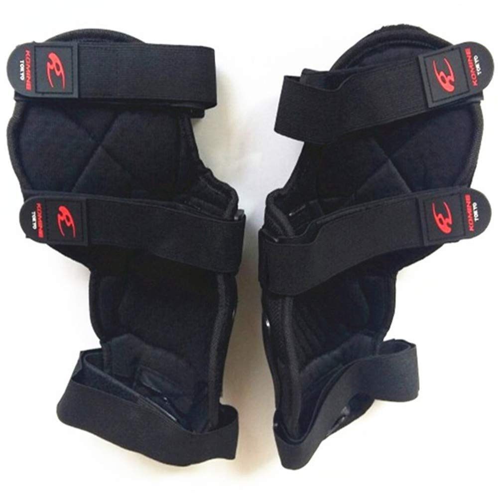 IN THE DISTANCE Ginocchiera moto professionale Genouillèrekomine Protective Road Racing Dedicated Curved Grinding Block Slider Racing Plus Bend Ginocchiere, A
