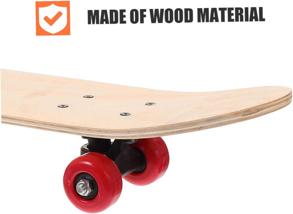 Blank Graffiti Skateboard DIY Craft for Boys and Girls Toy, Xmas