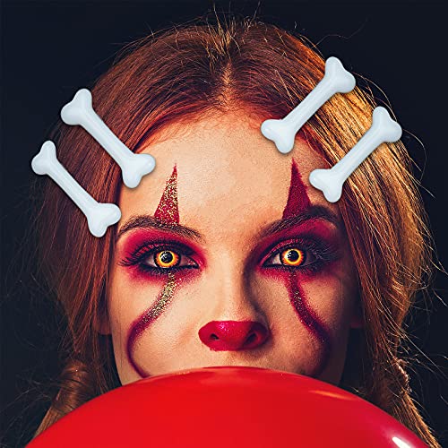 Dog Bone Hair Clips, Halloween Cavegirl Bone Barrette Cosplay Hair Clips, Hmxpls Costume Party Accessories - 12Pcs Hairpins #TOP2