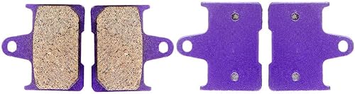 SCITOO Pastillas de freno FA254 para cuarenta y ocho pastillas de freno traseras de fibra de carbono 2014-2018