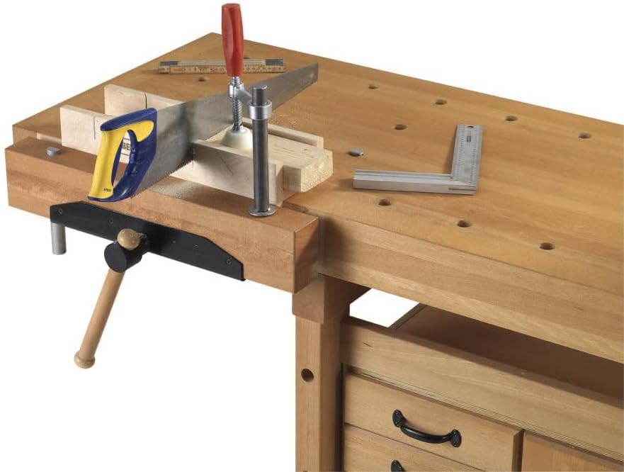 Sjobergs Professional Elite 2000 European Beech Workbench, SJO-99402K (Elite 2000 + Cabinet SM04 + Accessory Kit)