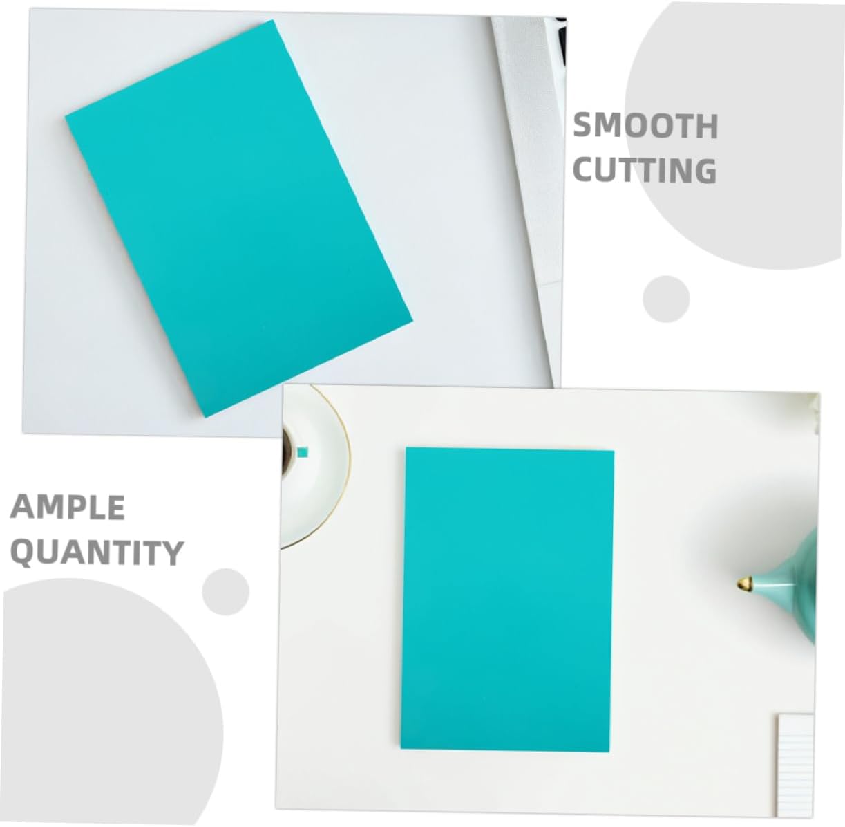 COHEALI 3pcs Printmaking Board Carving Blocks Engraving Plate Soft Linoleum for Craft Engraving