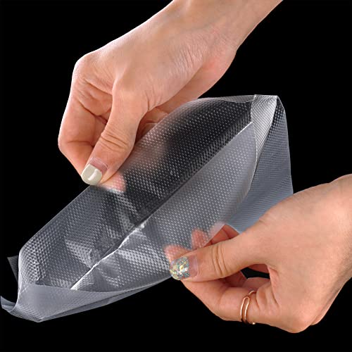 DEAYOU 500 PCS Clear Handle Drink Poly Bags, Plastic Drinking Packaging Bag for Delivery, 7.8\" L x 11\" H Hanging Hole Cup Carrier Holder Container with Handle for 33 OZ Single Cup, Take Out, Beverage