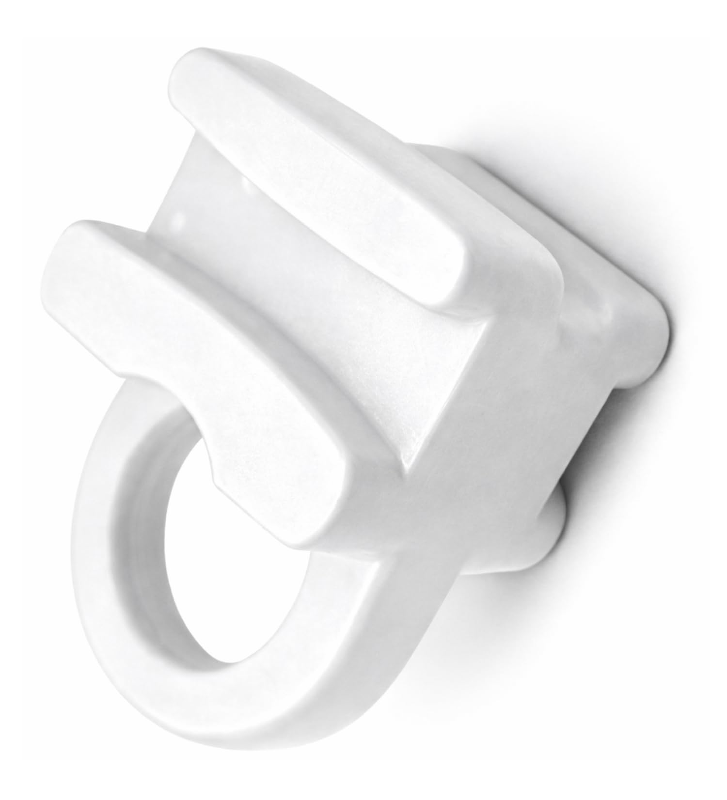 Ösen-Gleiter, für Alu-Schienen, Gardinenschiene Laufbreite 6 mm - schwarz SUW (weiß - 1000 Stück)