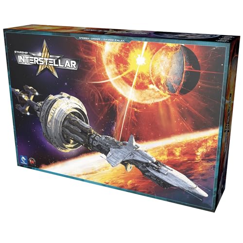 Pendragon Game Studio - Juego de Mesa de Estrategia interestelar Starship - Gestión de recursos Solar futurista para 1-4 Jugadores, a Partir de 14 años, Juego de 150 Minutos