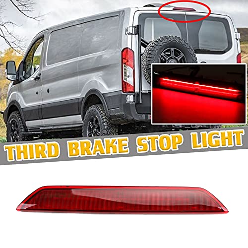 Topteng Car Rear Third 𝟑𝐫𝐝 𝐁𝐫𝐚𝐤𝐞 𝐓𝐚𝐢𝐥 𝐋𝐢𝐠𝐡𝐭 Center 𝐇𝐢𝐠𝐡 𝐌𝐨𝐮𝐧𝐭 𝐒𝐭𝐨𝐩 𝐋𝐢𝐠𝐡𝐭 Led Fits For Ford Transit 150 2015-2020, Transit 250 2015-2020, Transit 350/350 Hd 2015-2020 #TOP3