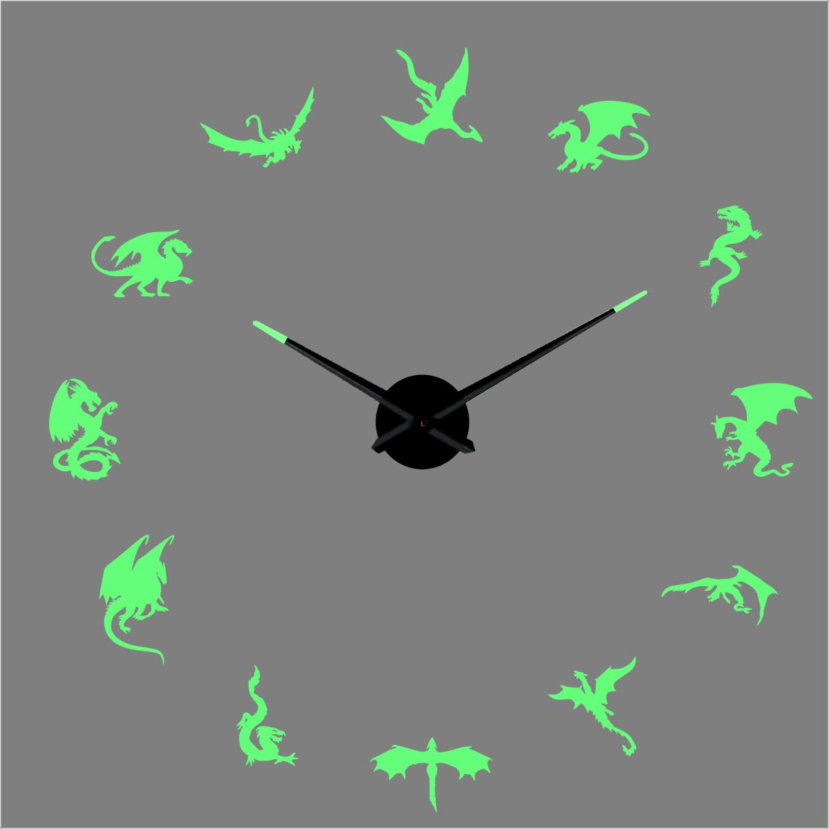 Sticker mural 3D dragon géant acrylique décoration chambre adulte