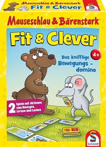 Schmidt Spiele Mauseschlau & Bärenstark, Fit & Clever