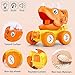 Yutin Baby Dinosaur Toy Cars for 1 2 3 Year Old Toddlers, 3-Pack Press and Go Dino Trucks for Kids Infants, Birthday Gift Toys Vehicles for Boys Girls Age 18 Months and Up