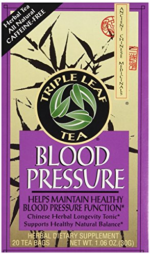 Triple Leaf, Tea Bags, Blood Pressure, 1.06 Oz, 20 Ct #TOP2