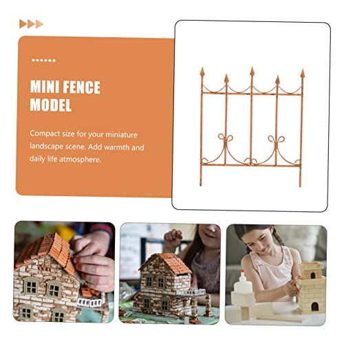 Clôture miniature accessoire décoration micro paysage pour fleur et plante - 4