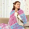 Guqklout 18th Birthday Gifts for Girls Throw Blanket 60x50 Inch, 18 Year Old Girl Birthday Gifts, Birthday Gifts for 18 Year Old Girls, Best 18 Yr Old Girl Birthday Gifts #1