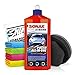 Produktbild Politurset: SONAX XTREME Ceramic Polish All-in-One (500ml) Auto Politur mit Carnaubawachs + Applikator + Mikrofasetücher | mühelos und schnell zum perfekten Polierergebnis | 6-teilig