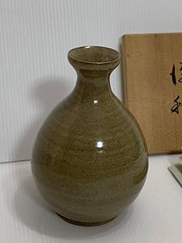 Amazon.co.jp: 京焼 小林一雅造 灰釉 徳利 共箱 とっくり 酒器