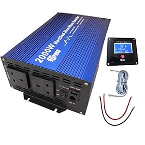 Spark 2000 watt Modified sine wave power inverter 12v 4000W peak microwave kettle