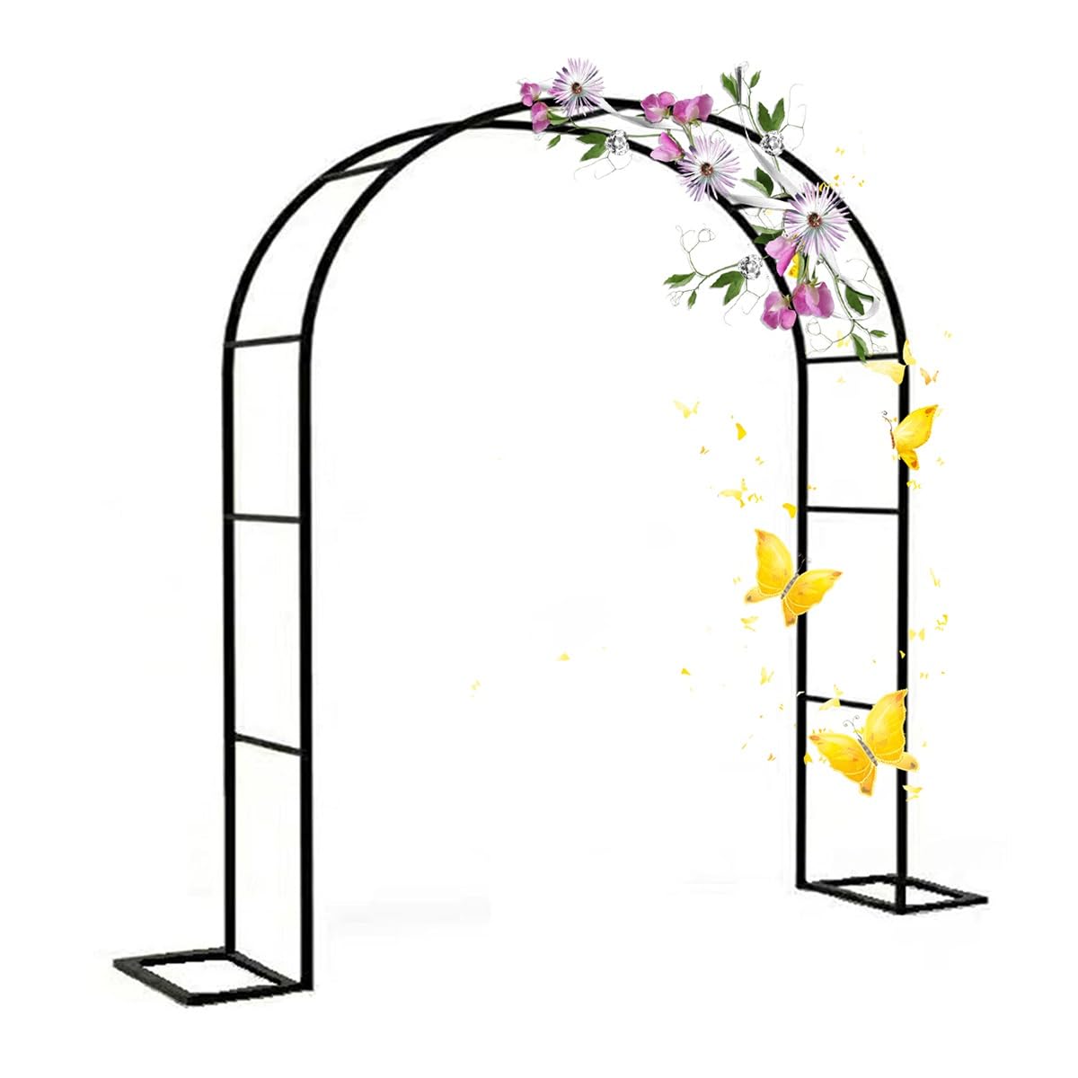 Arche de jardin en métal format XXL arche citrouille stable
