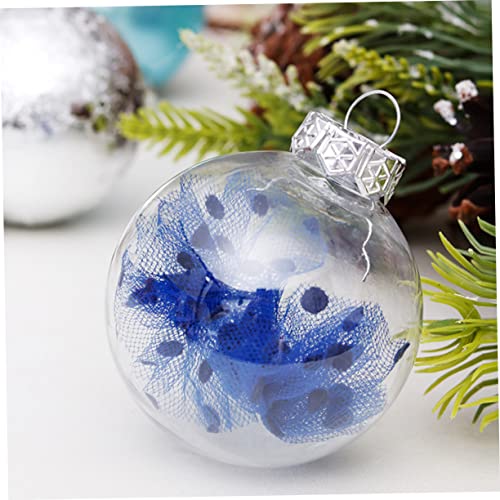 Amosfun 30Pcs Christmas Ball Pendant Dance Party Decorations Wedding Decorations Wedding Ornaments Holiday Wedding Holiday Glitter Balls Tree Baubles Pendant Home Decor Filler Plastic Prom #TOP4