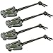 DYZD 4pcs MOLLE Web Dominators with Elastic String, durable Tactical Strap Management Tool, Backpack Accessories, Tactical Gear Clip, Multipurpose Fastener (OD green, 4PCS)