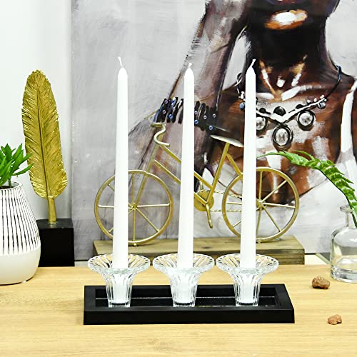 Zest Candle 12-Piece Taper Candles, 12-Inch, White #TOP2