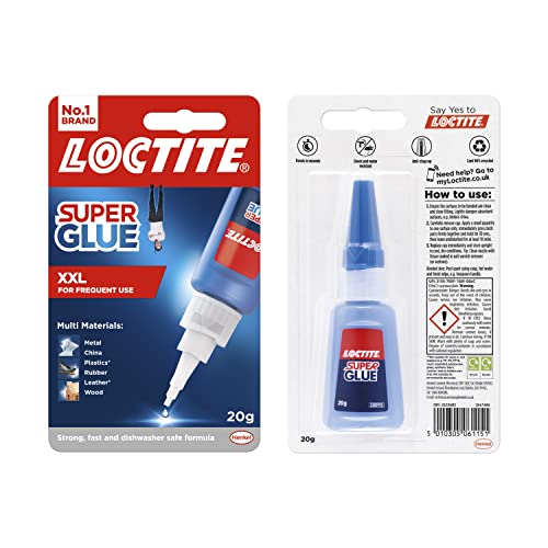 Loctite Super Glue 20g, All Purpose Liquid Adhesive for Repairs, Super Strong Clear Glue for Various Materials, Superglue for Precise Repairs, 1 x 20g - Image 2