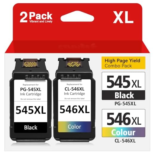 Inkwood Renoverad för Canon PG- 545 XL CL- 546 XL bläckpatroner 2-pack trefärgad och svart kombination PIXMA MX495 TS3150 TS3151 MG2450 MG2550 MG2550S MG2950 MG3052 MG3053 55 TS305 iP2850