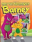 Barney Spot The Difference: Impressive Barney Find The Difference Activity Books For Adults, Boys, Girls
