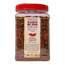 Ghost Pepper Flakes, Pure 16 Oz