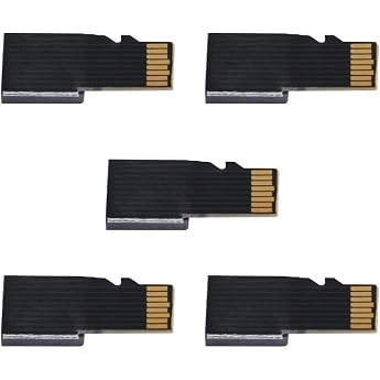 cablecc 5 Pieces/Lot Micro SD TF Memory Card Kit Male to Female Extension Adapter Extender Test Tools PCBA Reader for Car GPS Phone