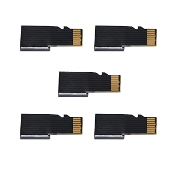 cablecc 5pcs/lot Micro SD TF Memory Card Kit Male to Female Extension Adapter Extender Test Tools PCBA Reader for Car GPS Phone