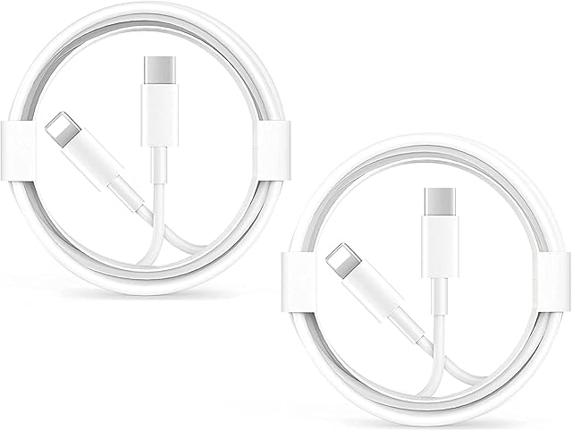 USB C to Lightning Cable2Pack 1 M Apple  iPhone Charger Cable Type C PD Fast Charger Data Lead Compatible with iPhone 12 11 Pro Max XR XS X 8 8 Plus SE2020