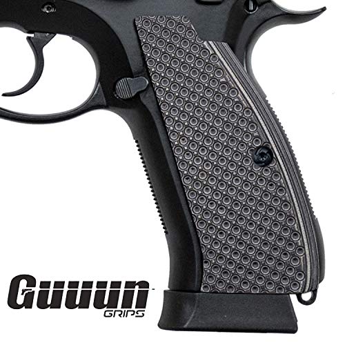 Guuun CZ75 G10 Grips Full Size CZ SP01 Grip Golf Ball Dimple Texture