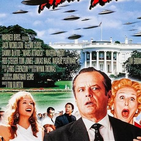 マーズ・アタック！　USオリジナル映画ポスター マーズ・アタック！ ＝Sサイズ＝ポスター 映画 ヴィンテージ