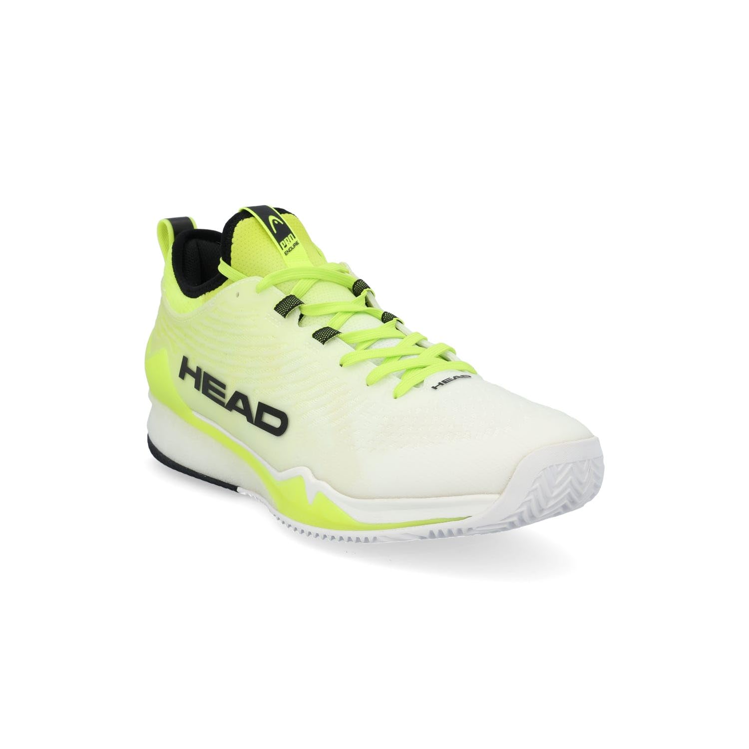 HEAD Endure Pro Clay Gelb 273035 | mit CORE-FRAME, DynaFoam, Sock Support und Fischgrätenprofil.