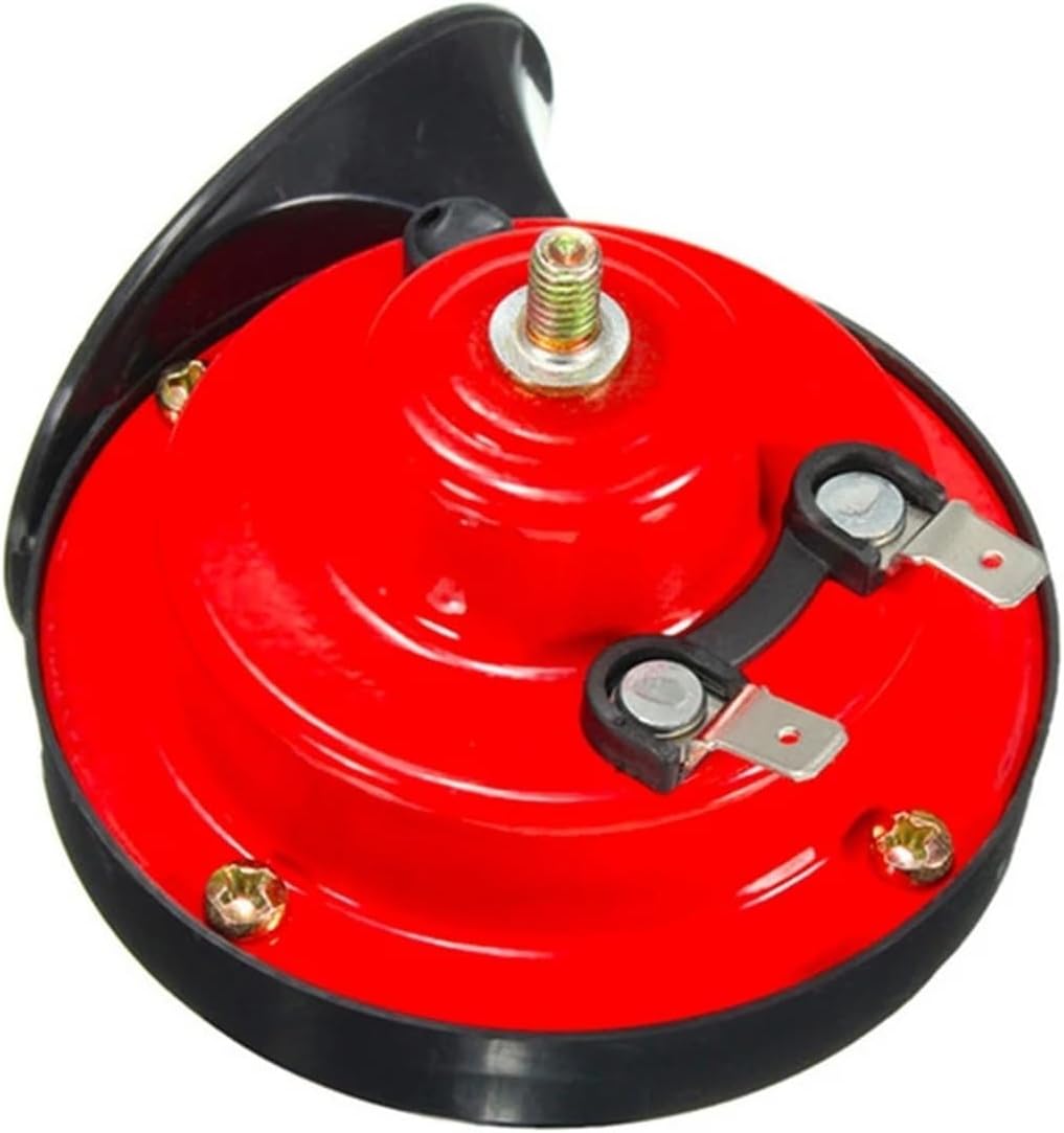 New Snail Air Motorcycle Horn 12V 300DB Waterproof Auto Super Loud For Motorcycle Car Truck SUV Boat(Black)